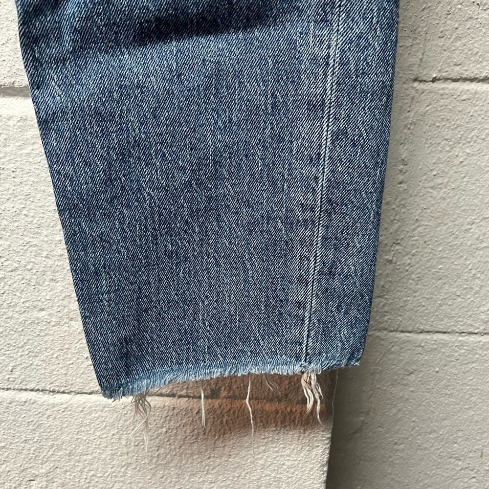 Madewell Blue Denim Jeans Size 26P - Picture 2 of 5